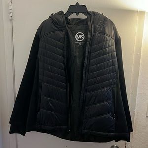 Michael Kors Black Puffy Jacket w/ Hood